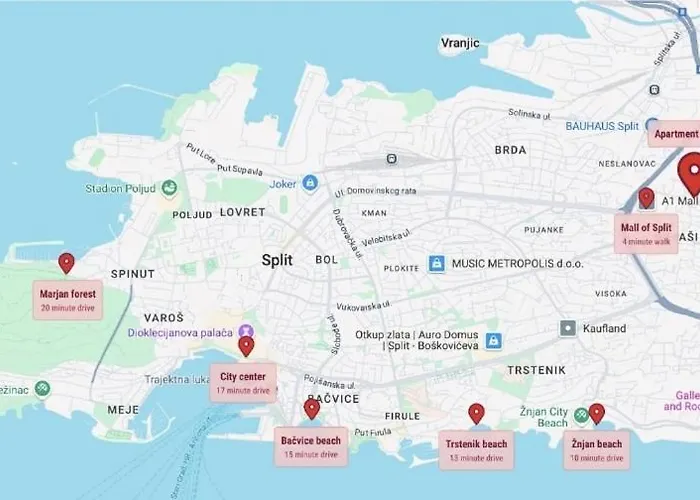 公寓 Jass Next To Mall Of 斯普利特